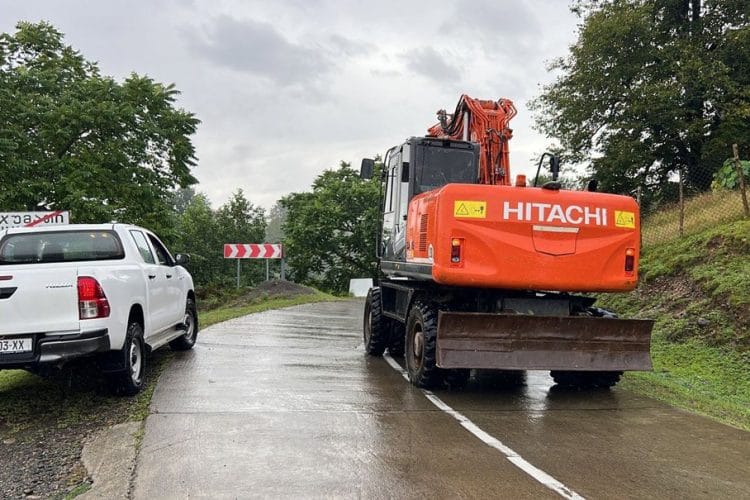 საავტომობილო გზების დეპარტამენტი – გურიაში სტიქიის გამო მოძრაობა დროებით აკრძალულია საავტომობილო გზების ორ მონაკვეთზე
