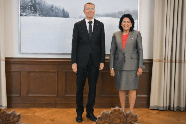 ლატვიის პრეზიდენტი – საქართველო უნდა შეუერთდეს ევროკავშირის საერთო საგარეო და უსაფრთხოების პოლიტიკას, მათ შორის ევროკავშირის სანქციებს რუსეთის წინააღმდეგ