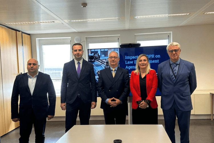 კოკა კაციტაძე ბელგიის პოლიციის გენერალურ ინსპექტორს, გიერი გილისს შეხვდა