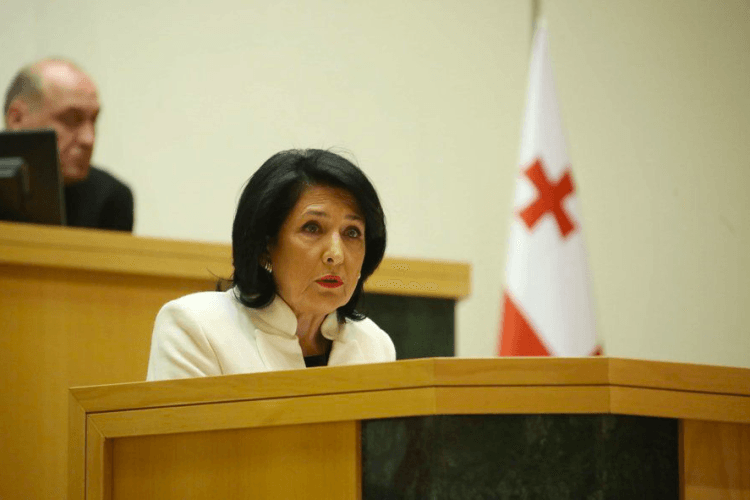 სალომე ზურაბიშვილი – თურმე გეწყინათ, როდესაც პატარა კაცებად მოგიხსენიეთ, დაელოდეთ და ნახავთ, რა ტერმინებით შეგამკობენ თქვენივე შვილები, მომავალი თაობა და თქვენივე ამომრჩეველი