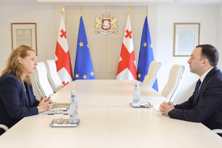 პრემიერ-მინისტრი ირაკლი ღარიბაშვილი საქართველოში ისრაელის ელჩს, ჰადას მეიცადს შეხვდა