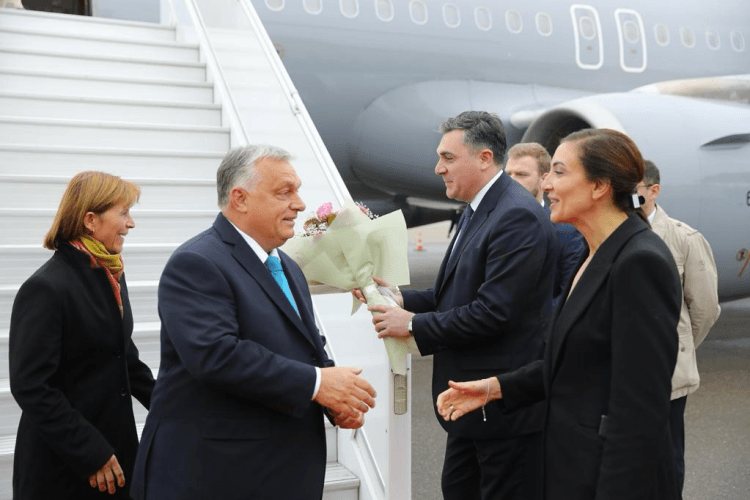 საქართველოს ოფიციალური ვიზიტით უნგრეთის პრემიერ-მინისტრი ვიქტორ ორბანი ეწვია