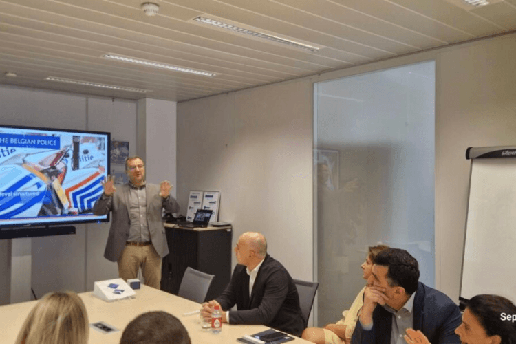 სპეციალური საგამოძიებო სამსახურის წარმომადგენლები ბელგიაში ფედერალური და ადგილობრივი პოლიციის მუშაობას გაეცნენ