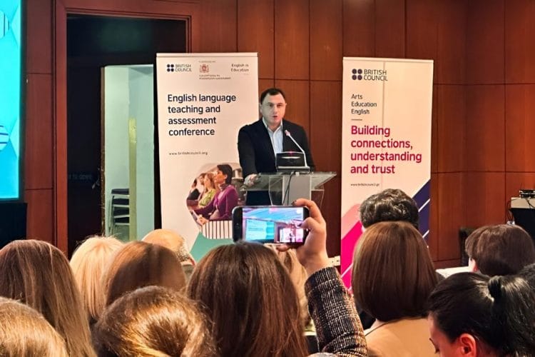 გიორგი ამილახვარმა საქართველოში ინგლისური ენის სწავლებისა და შეფასების საკითხებთან დაკავშირებით გამართულ კონფერენციაში მონაწილეობა მიიღო