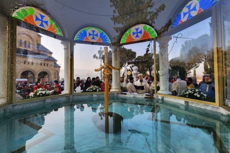 ნათლისღების დღესასწაული სამების საკათედრო ტაძარში