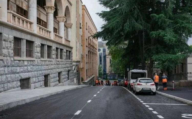 9 აპრილის ქუჩის რეაბილიტაცია დასრულდა