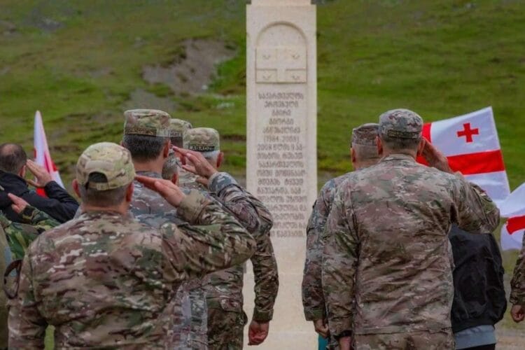 თუშეთში გიორგი ანწუხელიძის მემორიალი გაიხსნა