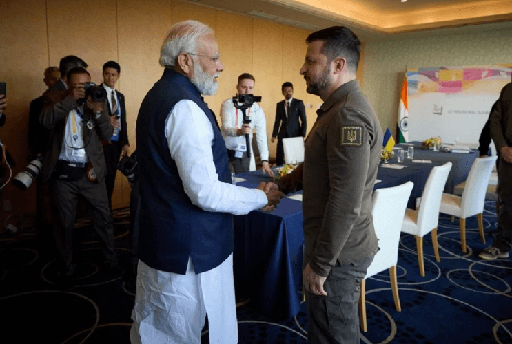 ინდოეთის პრემიერ-მინისტრი ნარენდრა მოდი უკრაინაში ჩავიდა