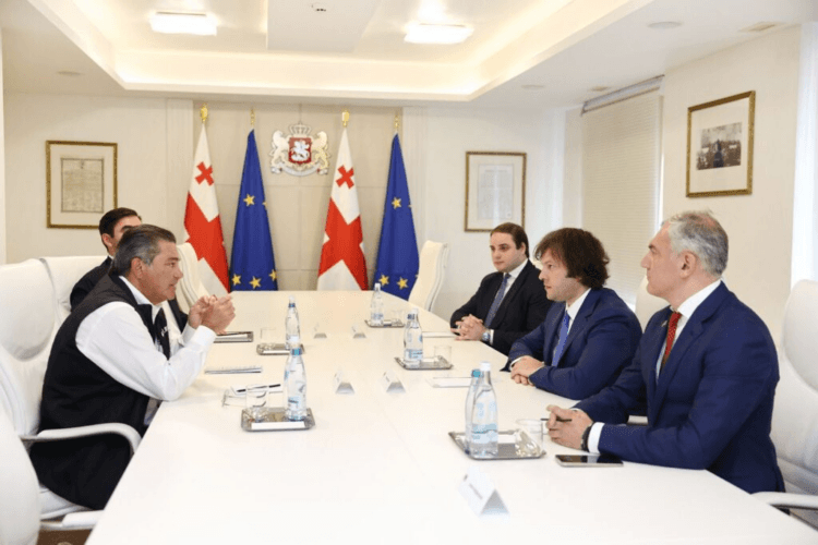 ირაკლი კობახიძე Amidi Group-ის და plug and play-ის დამფუძნებელს შეხვდა