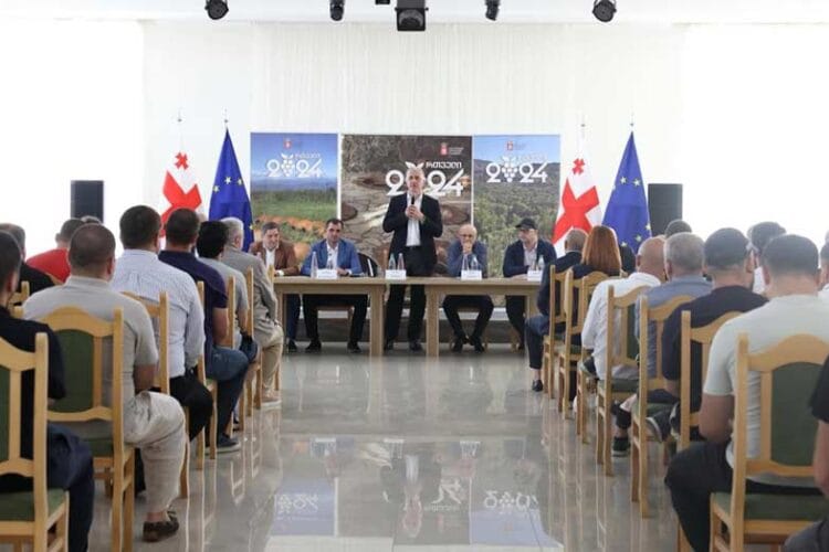 თელავში რთველი 2024-ის საკოორდინაციო შტაბი გაიხსნა