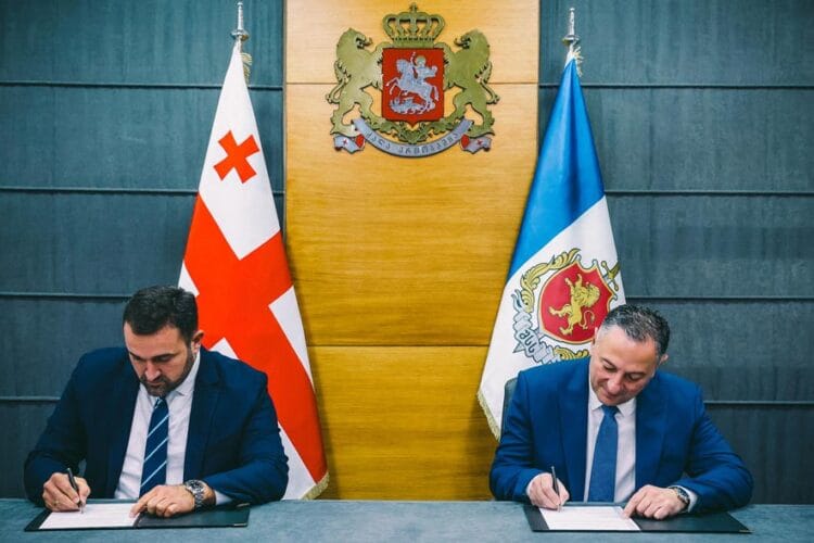 ვახტანგ გომელაურმა და გიორგი კალანდარიშვილმა არჩევნების უსაფრთხო გარემოში ჩატარების უზრუნველყოფის მიზნით, თანამშრომლობის მემორანდუმი გააფორმეს