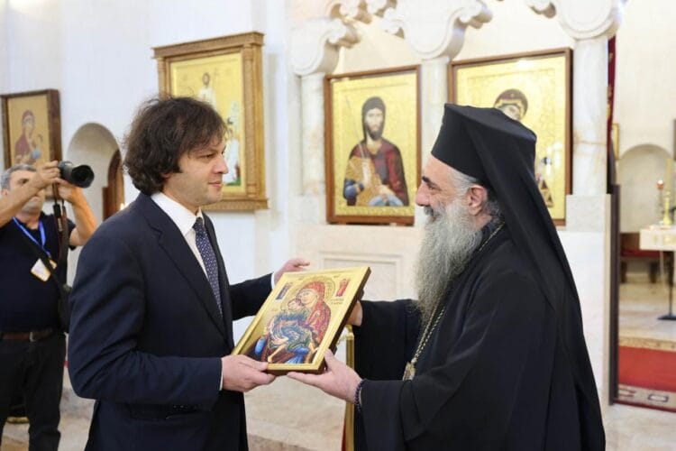 ირაკლი კობახიძეს ახალციხისა და ტაო-კლარჯეთის მიტროპოლიტმა, თეოდორემ უმასპინძლა