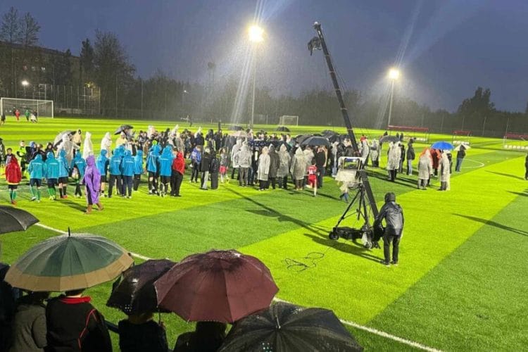სამტრედიაში კახა კალაძის სახელობის ახალი საფეხბურთო ცენტრი გაიხსნა