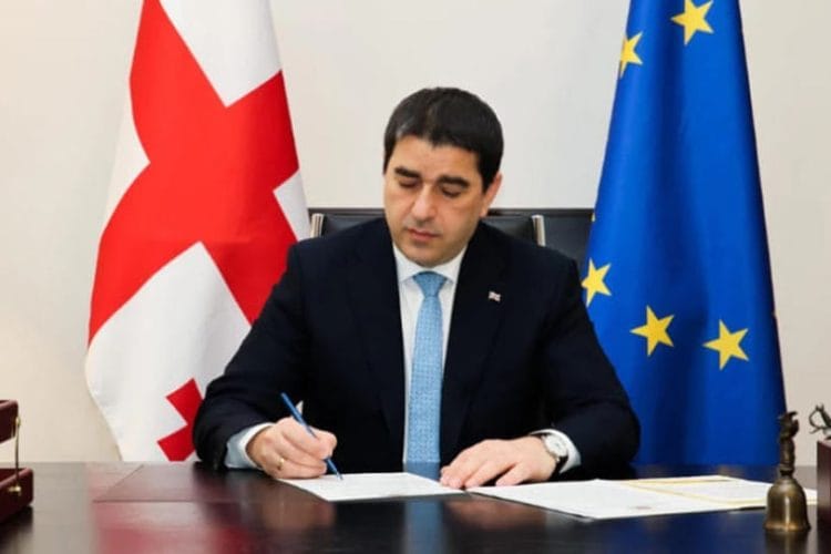 შალვა პაპუაშვილმა „ოჯახური ღირებულებებისა და არასრულწლოვანის დაცვის“ კანონს ხელი მოაწერა – 17 მაისს მილიონამდე მოქალაქე გამოვიდა ქუჩებში, რითაც შედგა ფაქტობრივი რეფერენდუმი ამ კანონზე