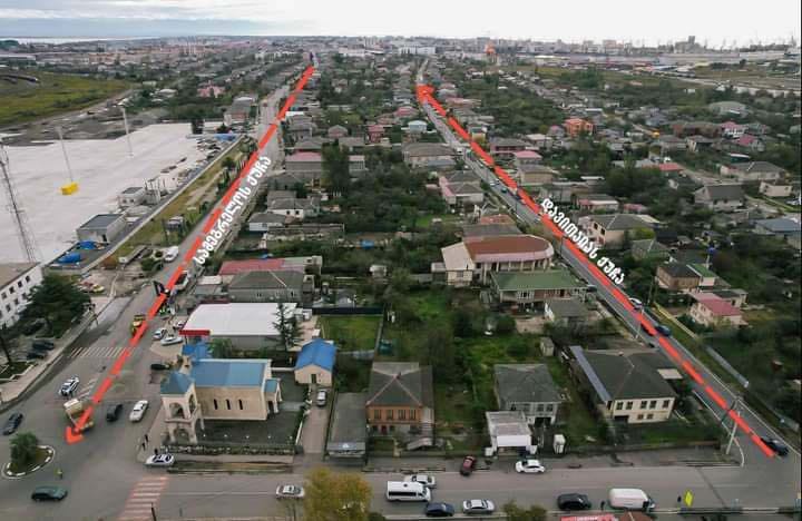 ფოთში სამეგრელოს ქუჩაზე წყალარინების სისტემის მოწყობის სამუშაოები დაიწყო