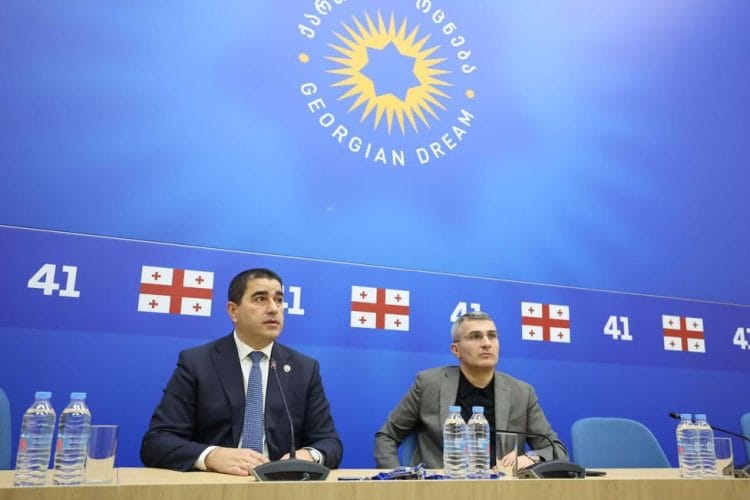 ,,ქართული ოცნების“ გორგასლის ოფისში საპარლამენტო უმრავლესობის სხდომა გაიმართა