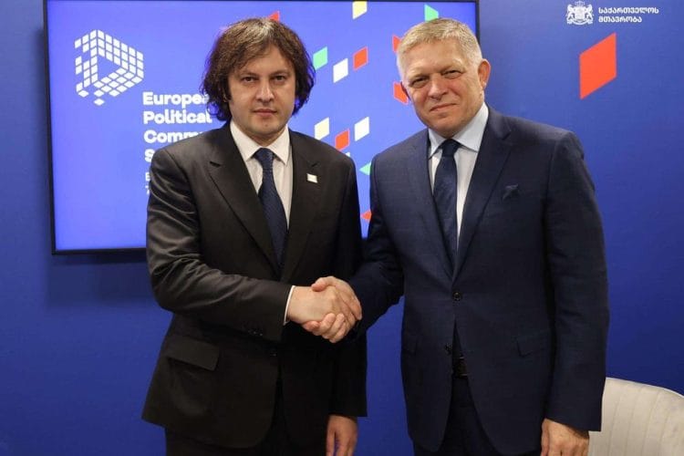 ირაკლი კობახიძე – ნაყოფიერი შეხვედრა მქონდა რობერტ ფიცოსთან, ხაზი გავუსვით ძლიერ მეგობრულ კავშირებს, რომელთა საფუძველზე, წლებია, საქართველოსა და სლოვაკეთს შორის არსებობს მტკიცე პარტნიორობა