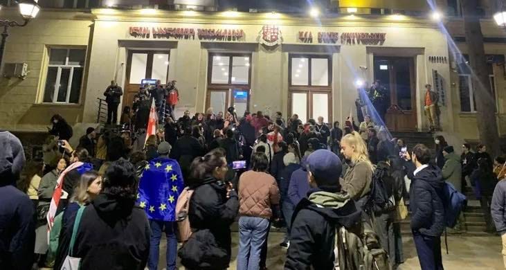 ახალგაზრდების გამოყენებას ოპოზიცია ბინძურად ცდილობს და უნივერსიტეტებში შევარდნებს აორგანიზებს ?