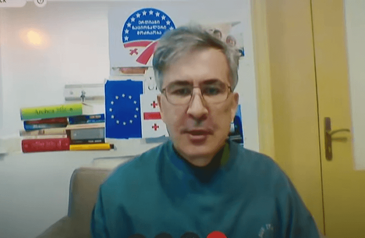 მიხეილ სააკაშვილი ვოლოდიმირ ზელენსკის მიმართავს, ომის სამოქალაქო ტყვეების სიაში შეიყვანოს