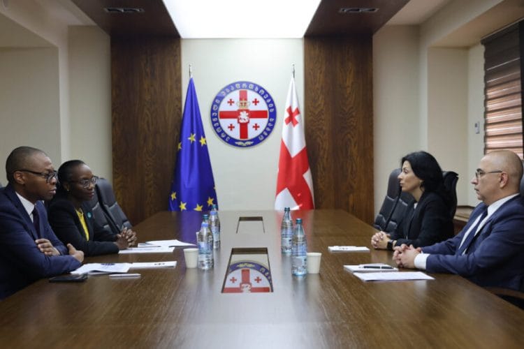 ეროვნული უსაფრთხოების საბჭოს აპარატის უფროსმა მსოფლიო ბანკის სამხრეთ კავკასიის რეგიონულ დირექტორთან გაცნობითი შეხვედრა გამართა