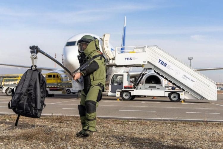 თბილისის საერთაშორისო აეროპორტში გეგმური სწავლება გაიმართა