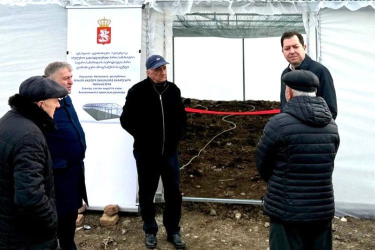 აფხაზეთიდან დევნილი მეწარმეებისთვის სასათბურე მეურნეობები მოეწყო