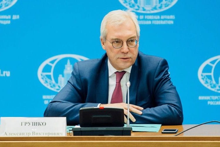 ალექსანდრე გრუშკო – ნატო რუსეთთან შეიარაღებული კონფლიქტისთვის მზადებას აგრძელებს, საფრთხეს უქმნის როგორც რუსეთს, ასევე გლობალური და რეგიონული უსაფრთხოების არქიტექტურას