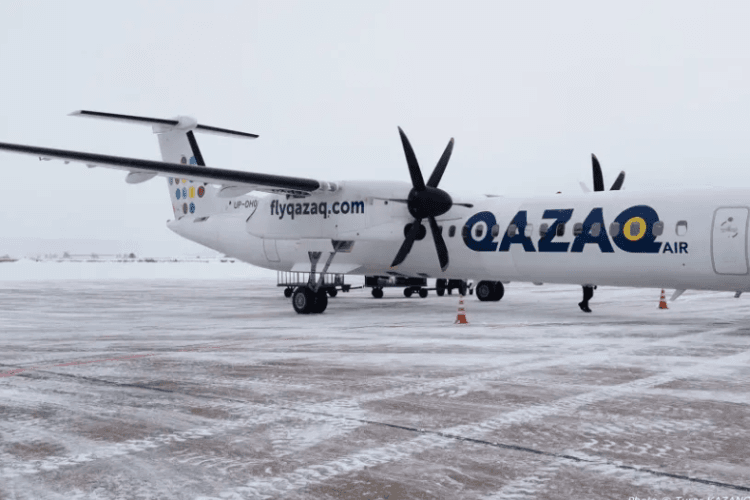 ყაზახეთის მედია – ყაზახურმა ავიაკომპანიამ Qazaq Air-მა რუსეთში ფრენები ნაწილობრივ შეაჩერა