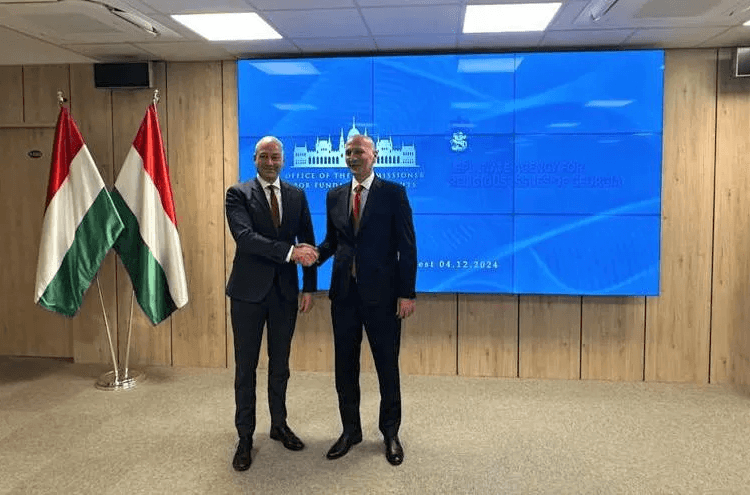 უნგრეთში ვიზიტად მყოფი რელიგიის სააგენტოს დელეგაცია ფუნდამენტური უფლებების კომისარს შეხვდა