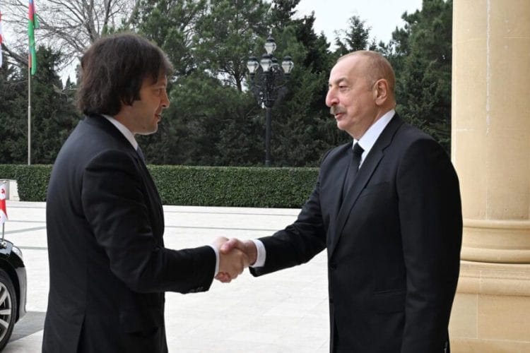 ირაკლი კობახიძე ილჰამ ალიევს შეხვდა