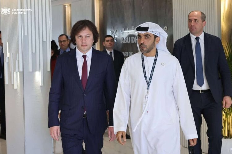 ირაკლი კობახიძე აბუ-დაბის პორტების ჯგუფის მენეჯმენტს შეხვდა და პორტ ხალიფას ინფრასტრუქტურას გაეცნო