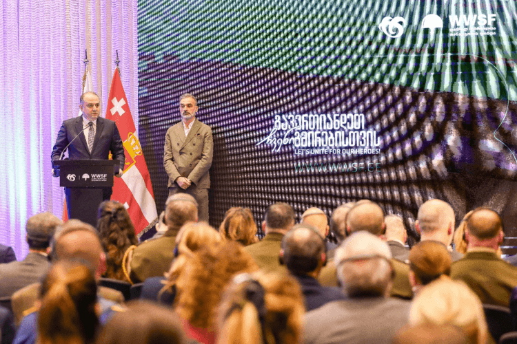 ირაკლი ჩიქოვანი „დაჭრილ მებრძოლთა თანადგომის ფონდის“ ყოველწლიურ ღონისძიებას დაესწრო