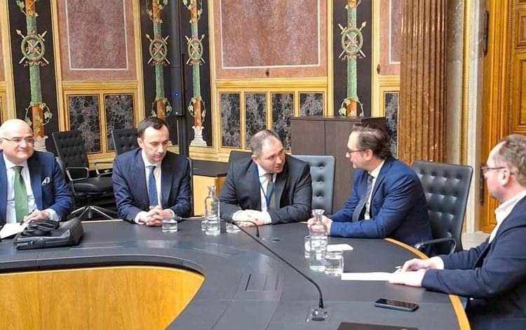 ნიკოლოზ სამხარაძე ავსტრიელ კოლეგებს შეხვდა