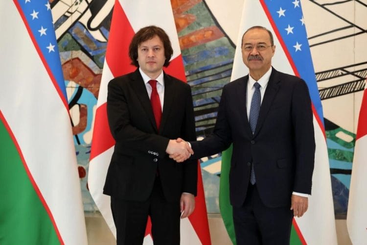 ირაკლი კობახიძე უზბეკეთის პრემიერ-მინისტრს, აბდულა არიპოვს შეხვდა