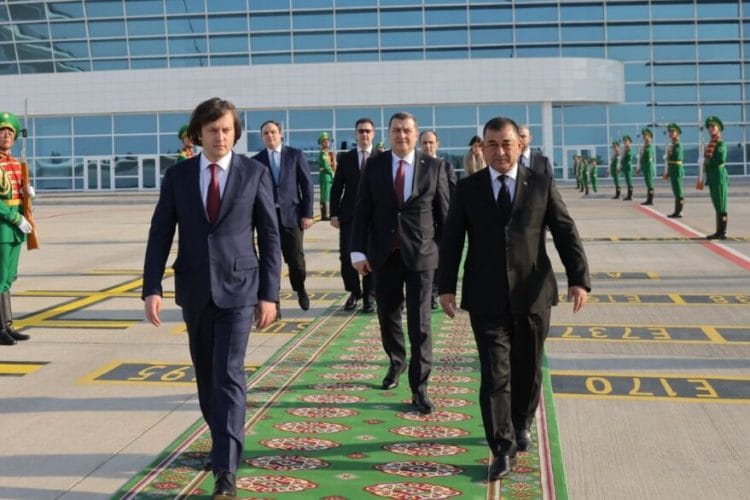 საქართველოს პრემიერ-მინისტრ ირაკლი კობახიძის ოფიციალური ვიზიტი თურქმენეთში დასრულდა