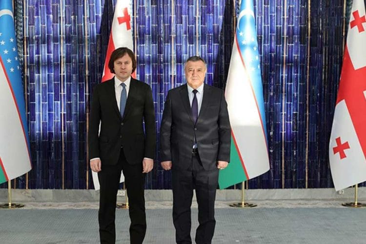 ირაკლი კობახიძე უზბეკეთის ოლი მეჯლისის საკანონმდებლო პალატის სპიკერს შეხვდა