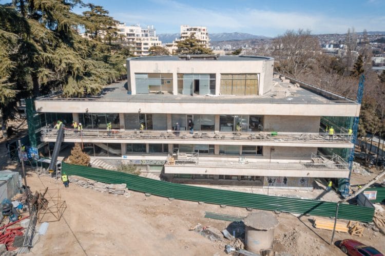 თბილისის განვითარების ფონდმა ჭადრაკის სასახლისა და ალპური კლუბის რეაბილიტაცია დაიწყო