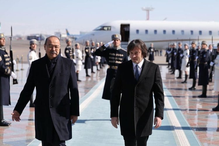 უზბეკეთის რესპუბლიკაში ირაკლი კობახიძის ოფიციალური ვიზიტი დაიწყო