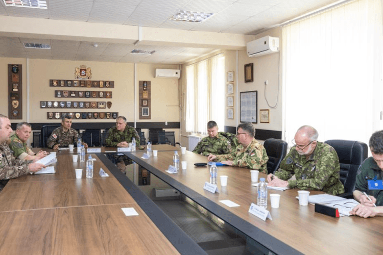 ნატოს გაერთიანებული ძალების საწვრთნელი ცენტრის მეთაურის მოადგილის ვიზიტი JTEC-ში