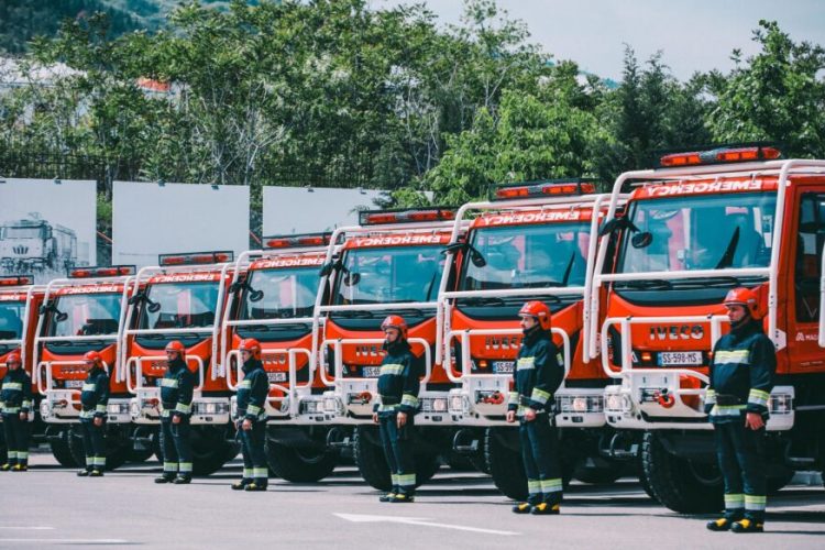 საგანგებო სიტუაციების მართვის სამსახურმა 31 ახალი სახანძრო ავტომანქანა შეიძინა