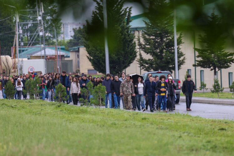 მე-2 ქვეით ბრიგადაში უფროსკლასელ მოსწავლეებს უმასპინძლეს