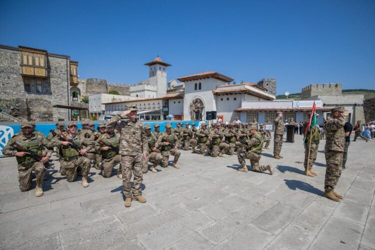 რეზერვისტებმა რაბათის ციხეზე ფიცი დადეს