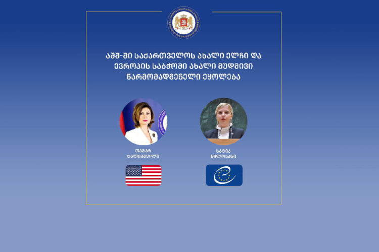 აშშ-ში საქართველოს ახალი ელჩი და ევროპის საბჭოში ახალი მუდმივი წარმომადგენელი ეყოლება