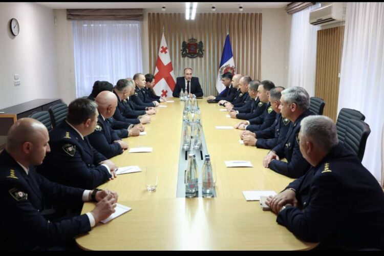 შინაგან საქმეთა მინისტრმა საპატრულო პოლიციის დეპარტამენტის ხელმძღვანელ პირებთან შეხვედრა გამართა