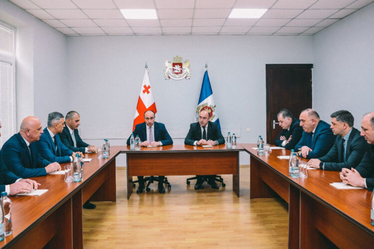 შინაგან საქმეთა მინისტრმა იმერეთის რეგიონში სამუშაო შეხვედრები გამართა