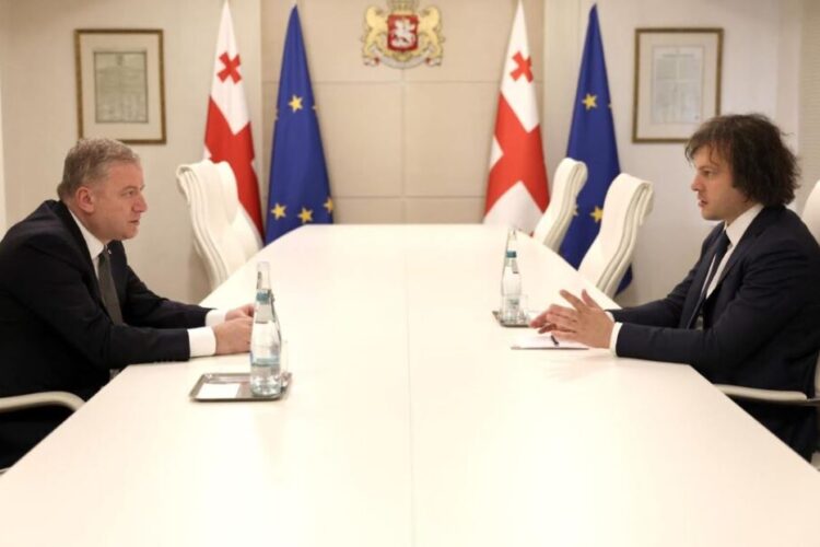 ირაკლი კობახიძე იტალიასა და ყაზახეთში საქართველოს ახლადდანიშნულ ელჩებს შეხვდა