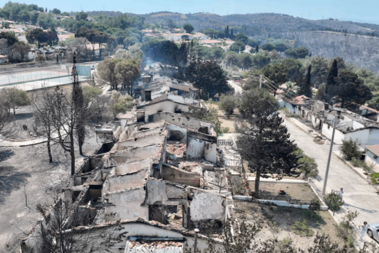 თურქეთში, იზმირის პროვინციაში ხანძარი საცხოვრებელ ზონაში გავრცელდა, ერთი ადამიანია დაღუპული, 200-მდე სახლი – დაზიანებული