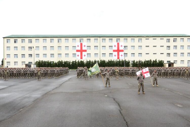 საწყისი საბრძოლო მომზადების ცენტრში რეკრუტებმა სამხედრო ფიცი დადეს