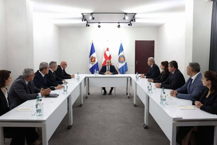 გეკა გელაძემ შინაგან საქმეთა სამინისტროს აკადემიის ხელმძღვანელ პირებთან სამუშაო შეხვედრა გამართა