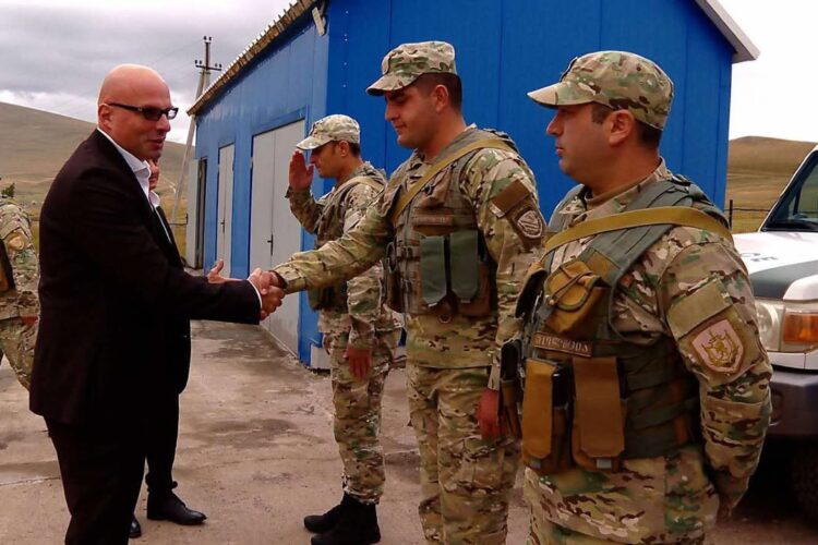 შს მინისტრის მოადგილე შალვა თადუმაძე შსს-ის სტრატეგიული მილსადენების დაცვის დეპარტამენტს ეწვია